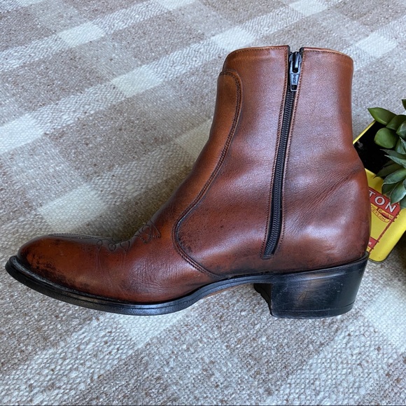 ⚡️SOLD⚡️ Vtg 70s Levi’s Ankle Western Cowboy Boot - Picture 4 of 10